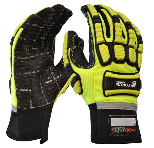 MAXISAFE G-FORCE XTREME MECHANICS GLOVE WITH TPR BACK