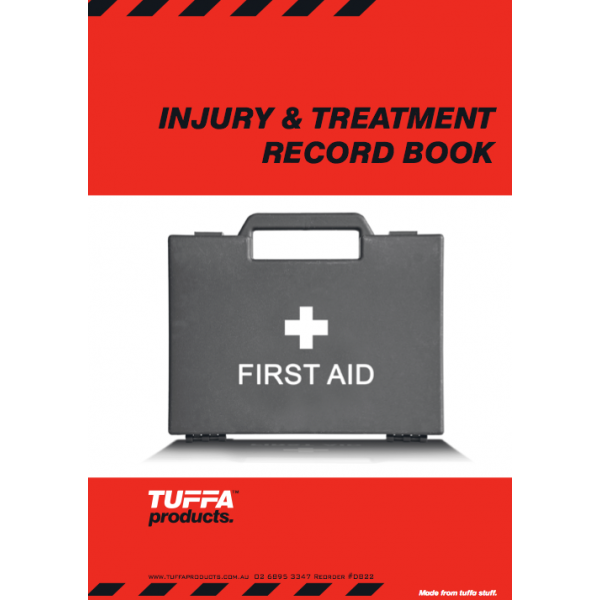 TUFFA INJURY AND TREATMENT RECORD BOOK