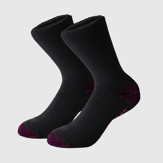 TRADIE LADY 2 PACK COTTON CREW SOCKS