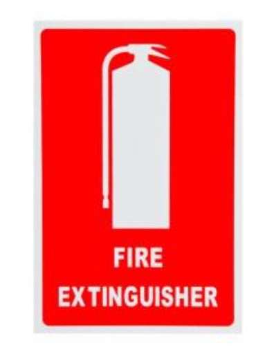 FIREX FIRE EXTINGUISHER STICKER