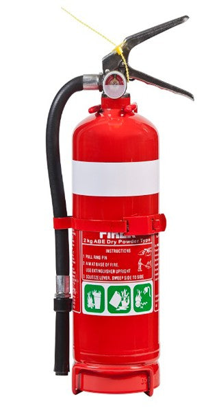 FIREX 2.0KG AB:E DRY POWDER FIRE EXTINGUISHER