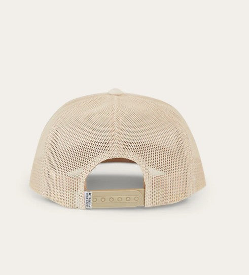 RINGERS WESTERN SIGNATURE BULL KIDS TRUCKER CAP - BEIGE/CLAY