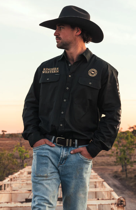 RINGERS HAWKEYE MENS FULL BUTTON WORK SHIRT