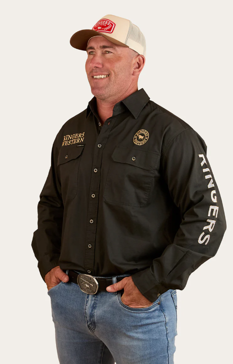 RINGERS HAWKEYE MENS FULL BUTTON WORK SHIRT