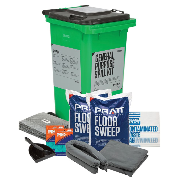PRATT GENERAL PURPOSE SPILL KIT 120L