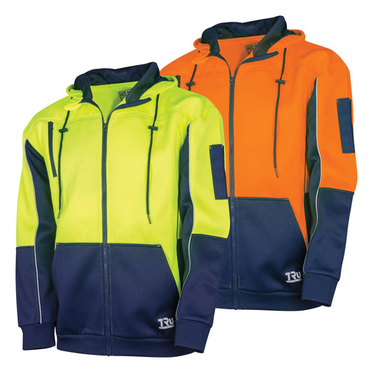 TRU WORKWEAR TWO-TONE FLEECE HOODIE