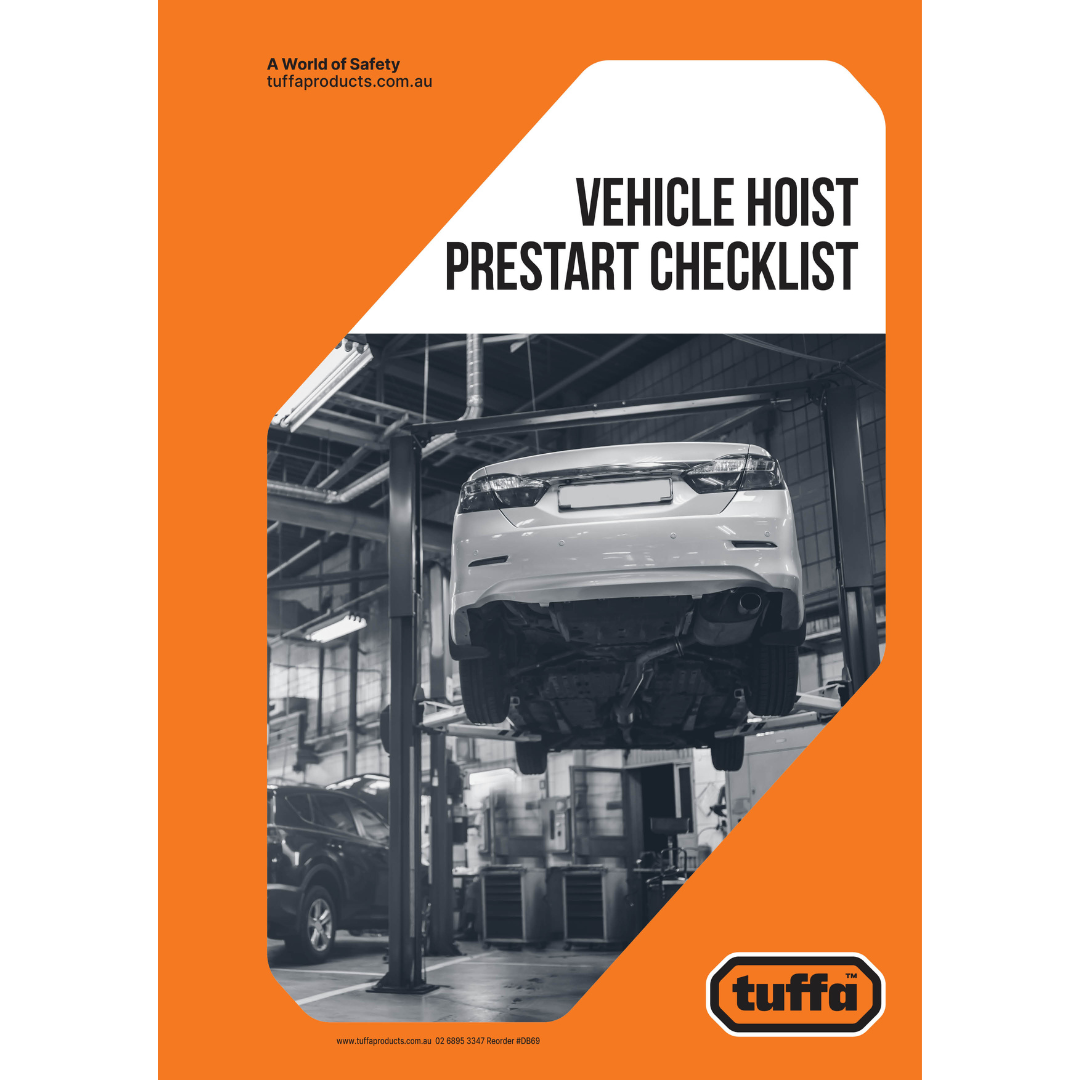 TUFFA VEHICLE HOIST PRESTART BOOK