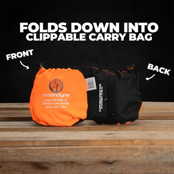 MOONDYNE HARD HAT POP-UP PROTECTION SYSTEM