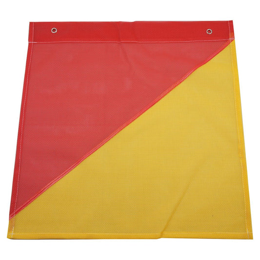ON SITE SAFETY OVERSIZED LOAD FLAG - RED/YELLOW