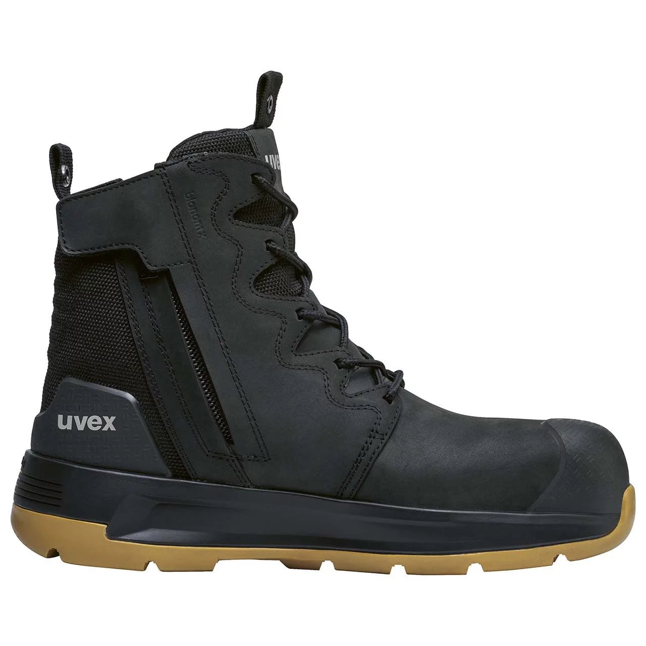 UVEX 3 X-FLOW ZIP SIDE WORK BOOT