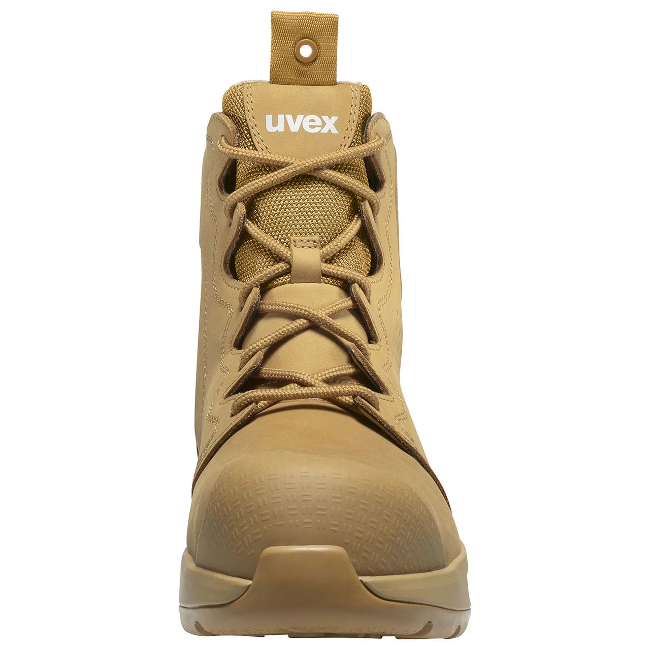 UVEX  3 X-FLOW ZIP SIDE EXTRA WIDE WORK BOOT - TAN