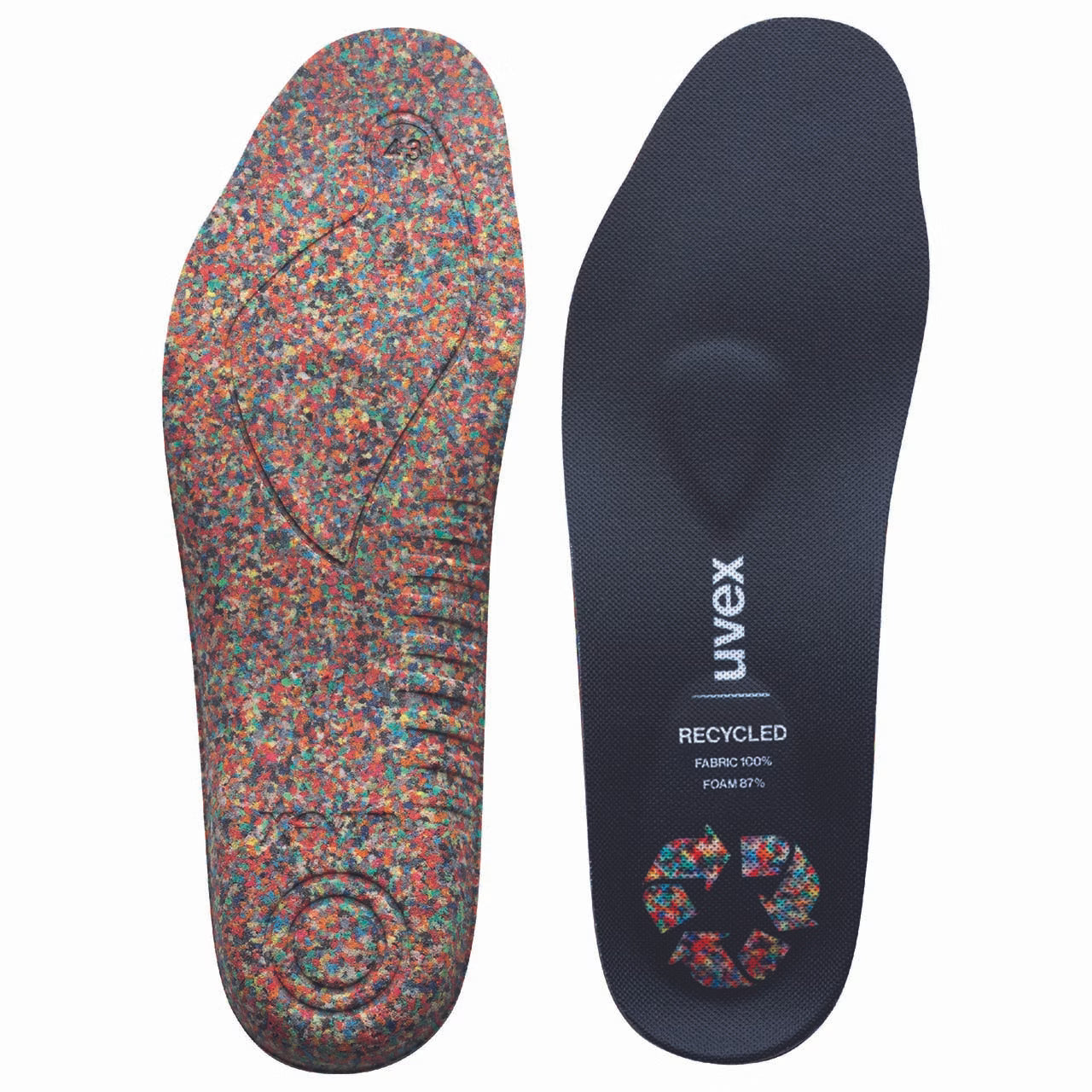 UVEX  3 X-FLOW ZIP SIDE EXTRA WIDE WORK BOOT - TAN