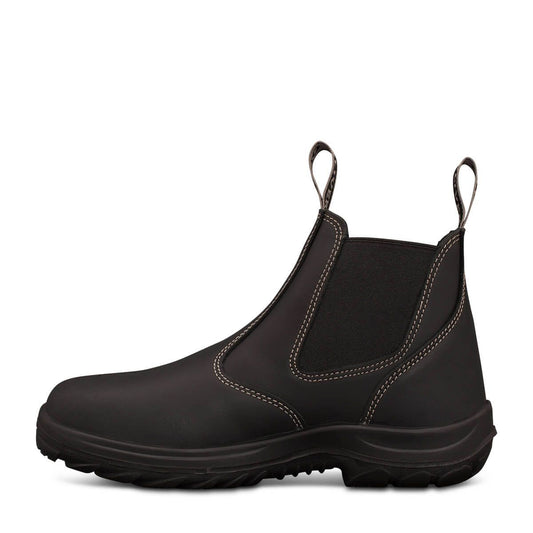 OLIVER BLACK NON-SAFETY ELASTIC SIDED BOOT
