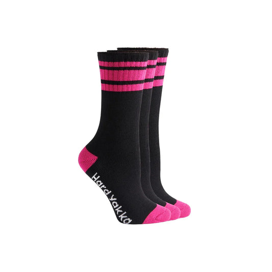 HARD YAKKA WOMEN'S BAMBOO SOCK 3 PACK